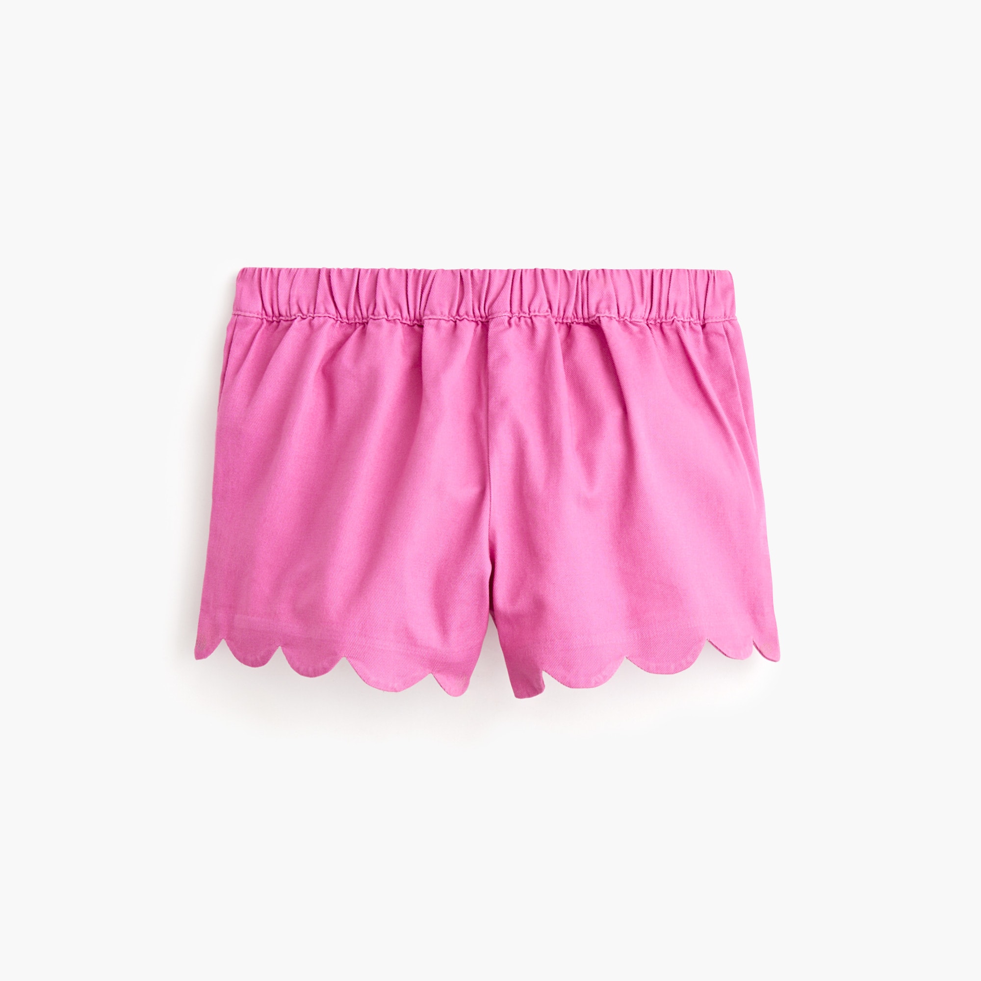 Girls' Scallop-hem Pull-on Short For Girls | Factory
