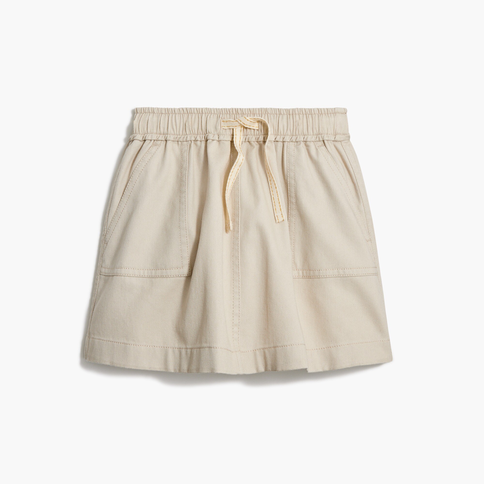 Girls' chino skirt
