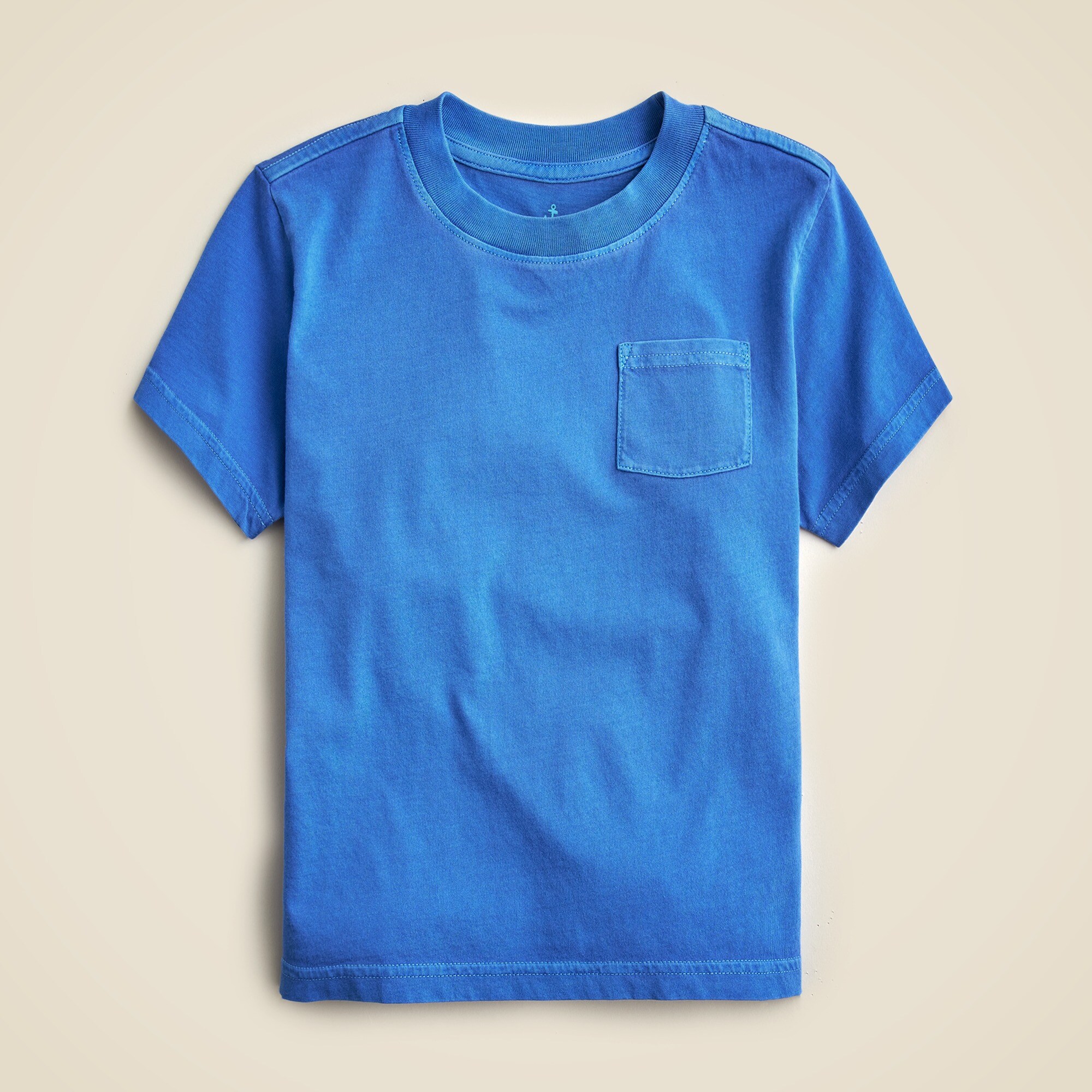 Kids' new garment-dyed pocket T-shirt