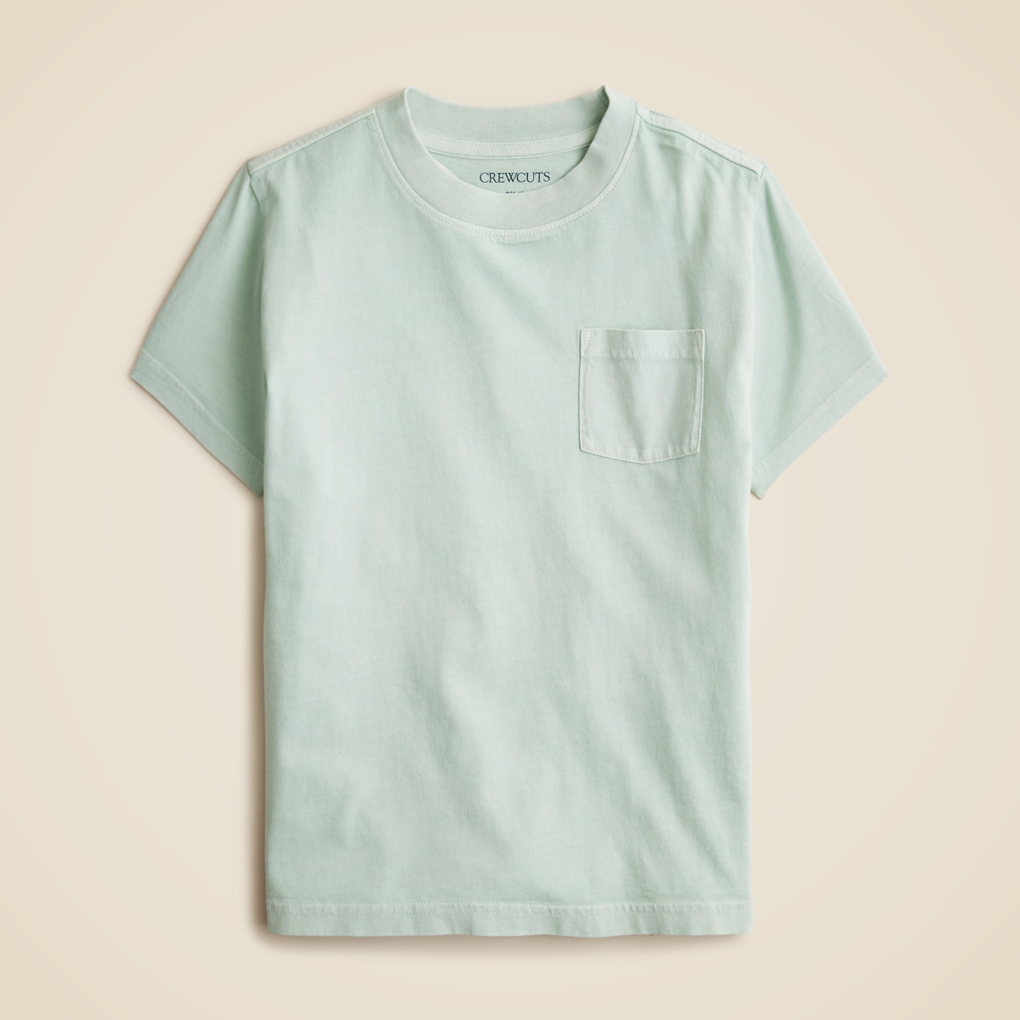 boys Kids' new garment-dyed pocket T-shirt