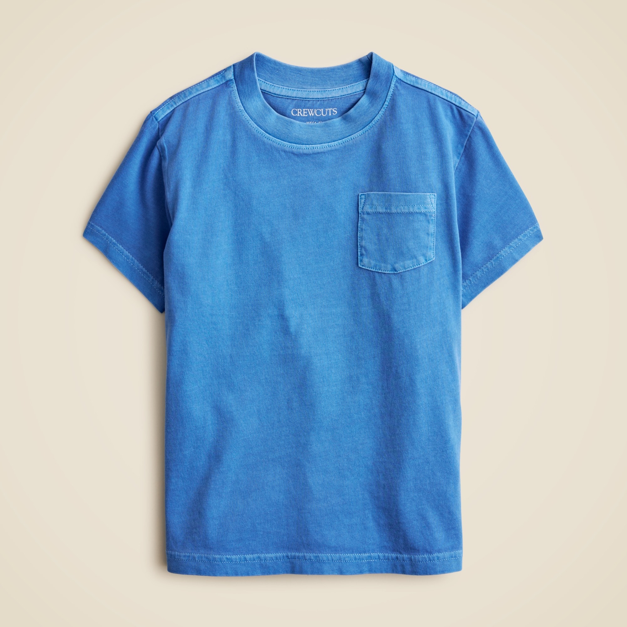 boys Kids' new garment-dyed pocket T-shirt