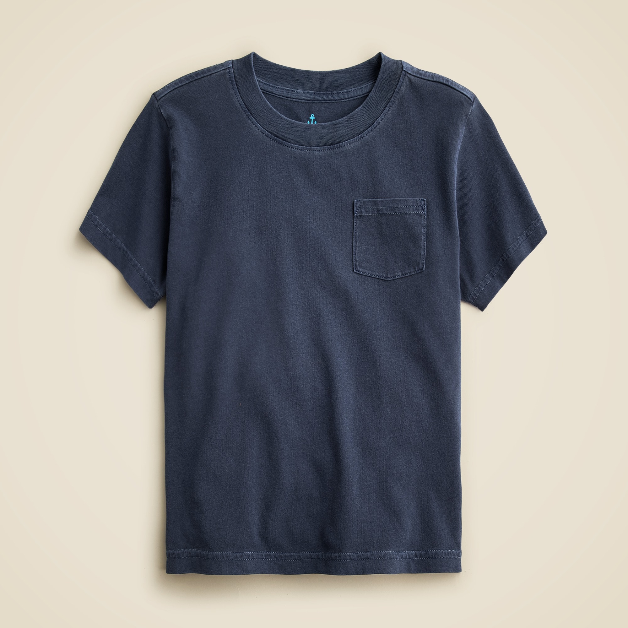 boys Kids' new garment-dyed pocket T-shirt