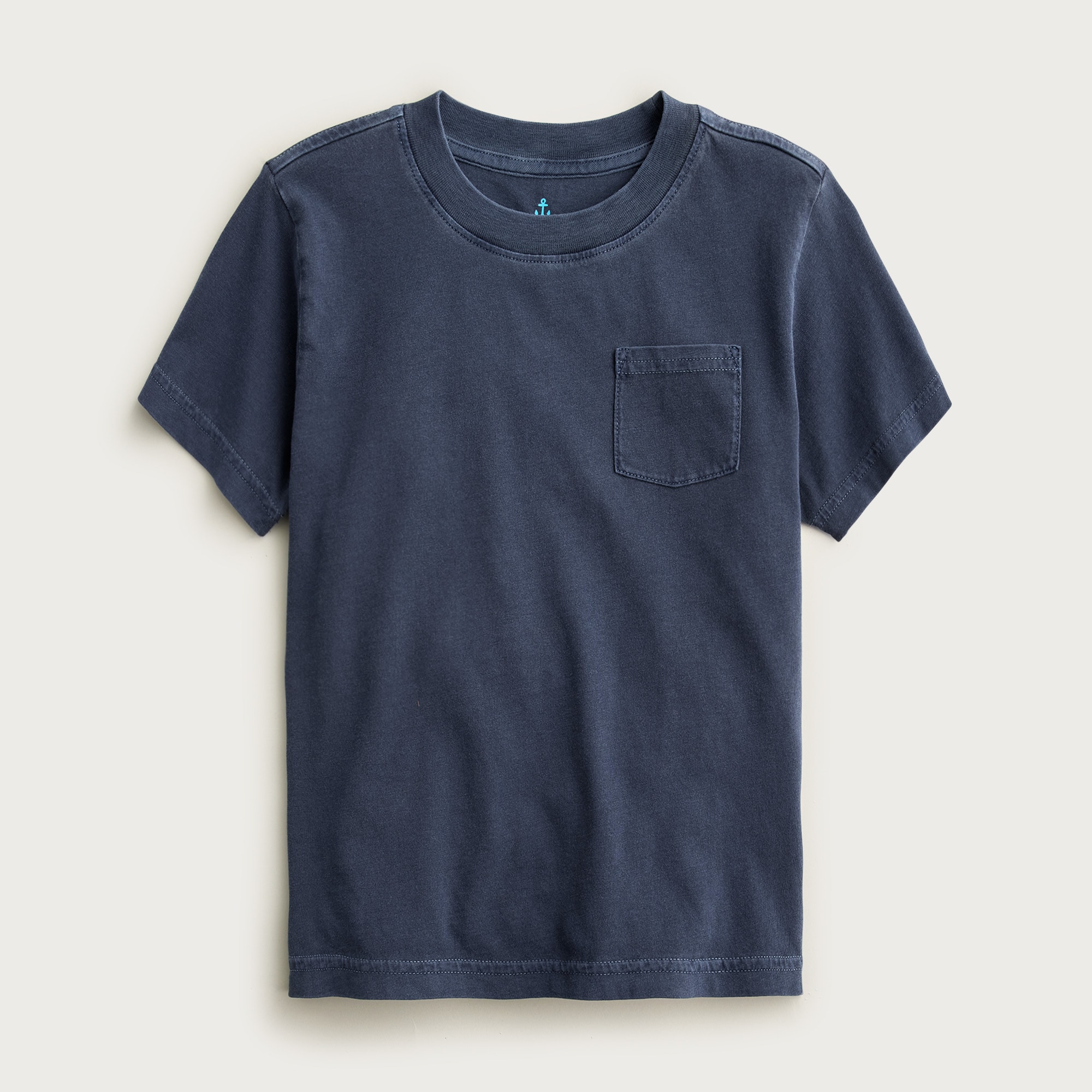 Kids' new garment-dyed pocket T-shirt