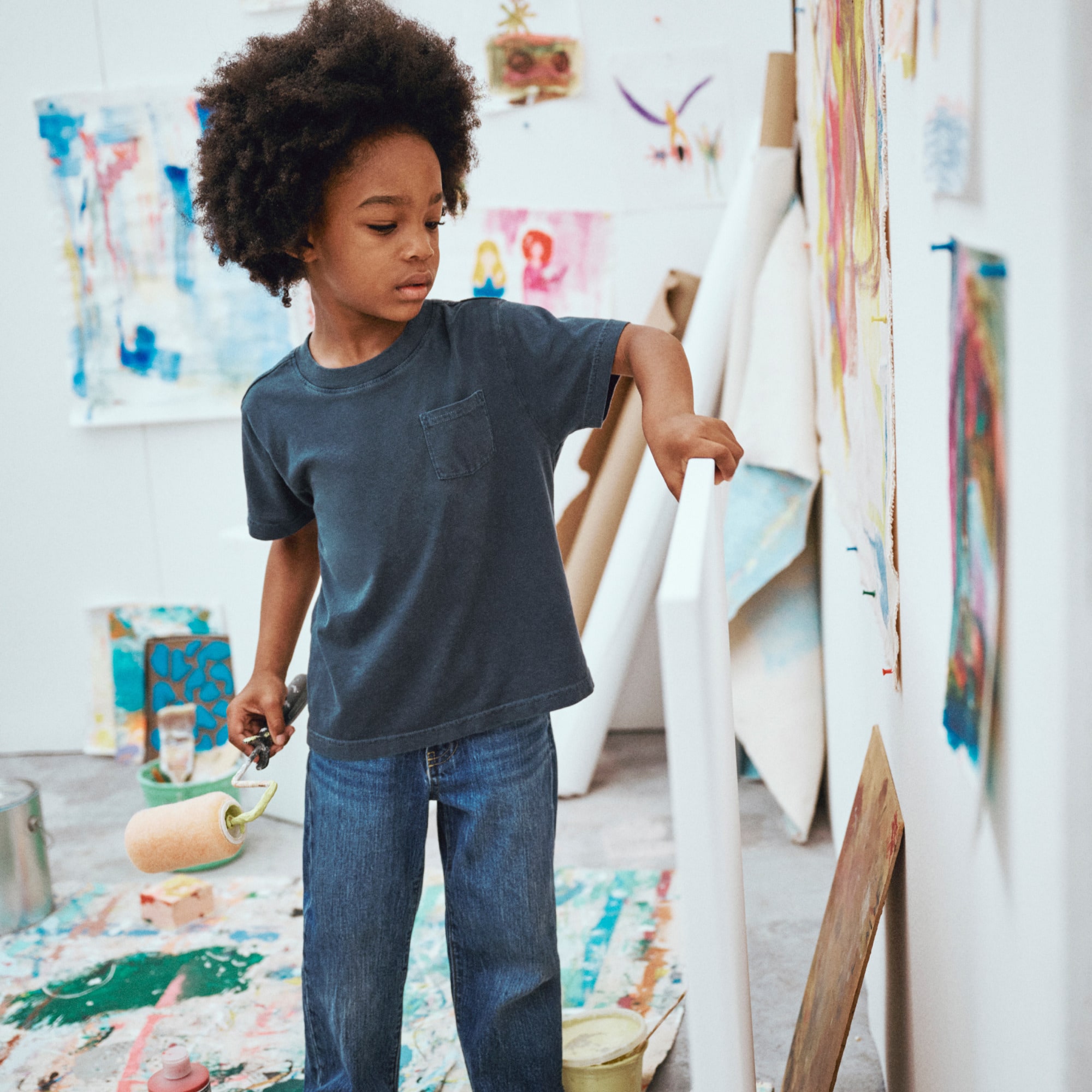 Kids' New Garment-dyed Pocket T-shirt For Boys | J.Crew