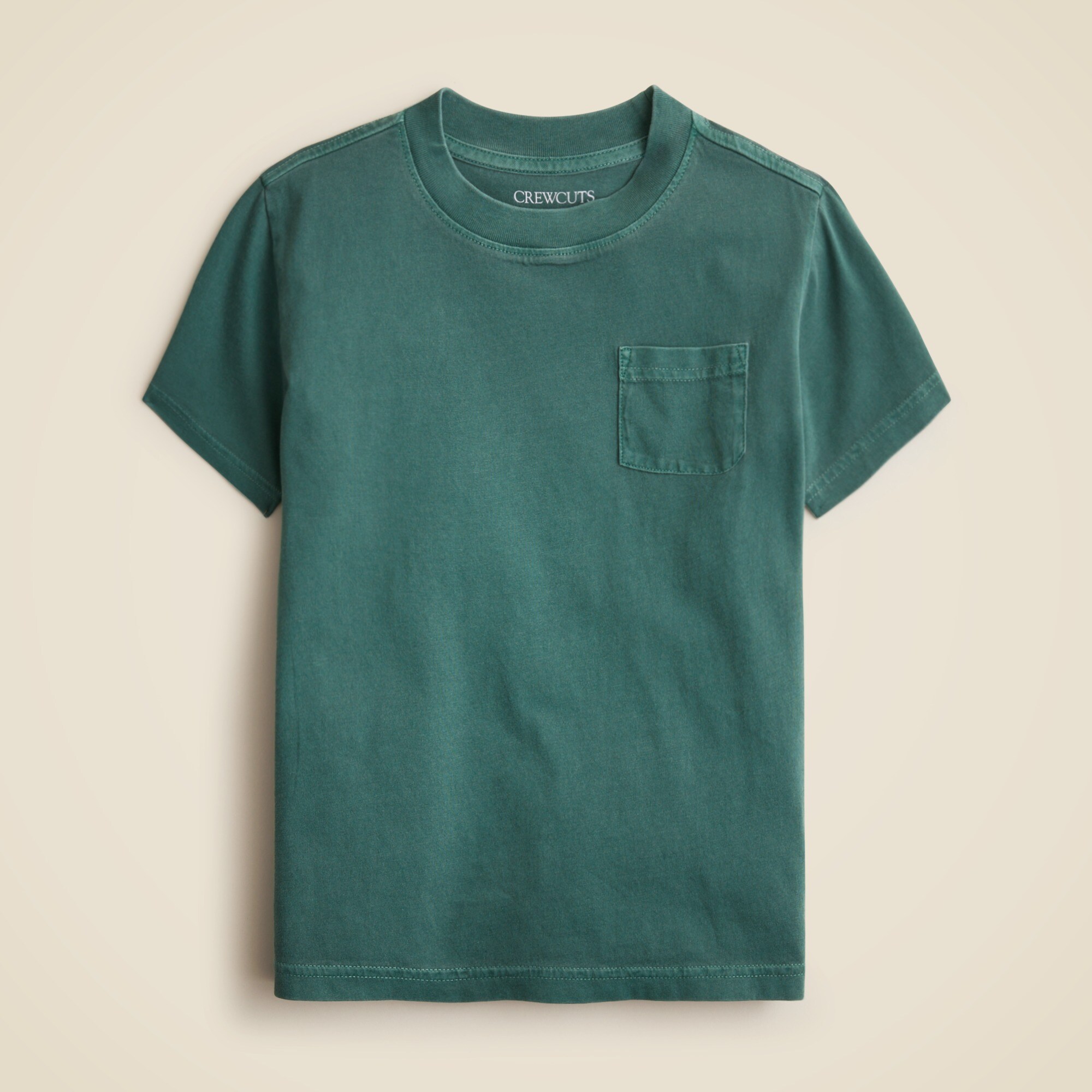 boys Kids' new garment-dyed pocket T-shirt