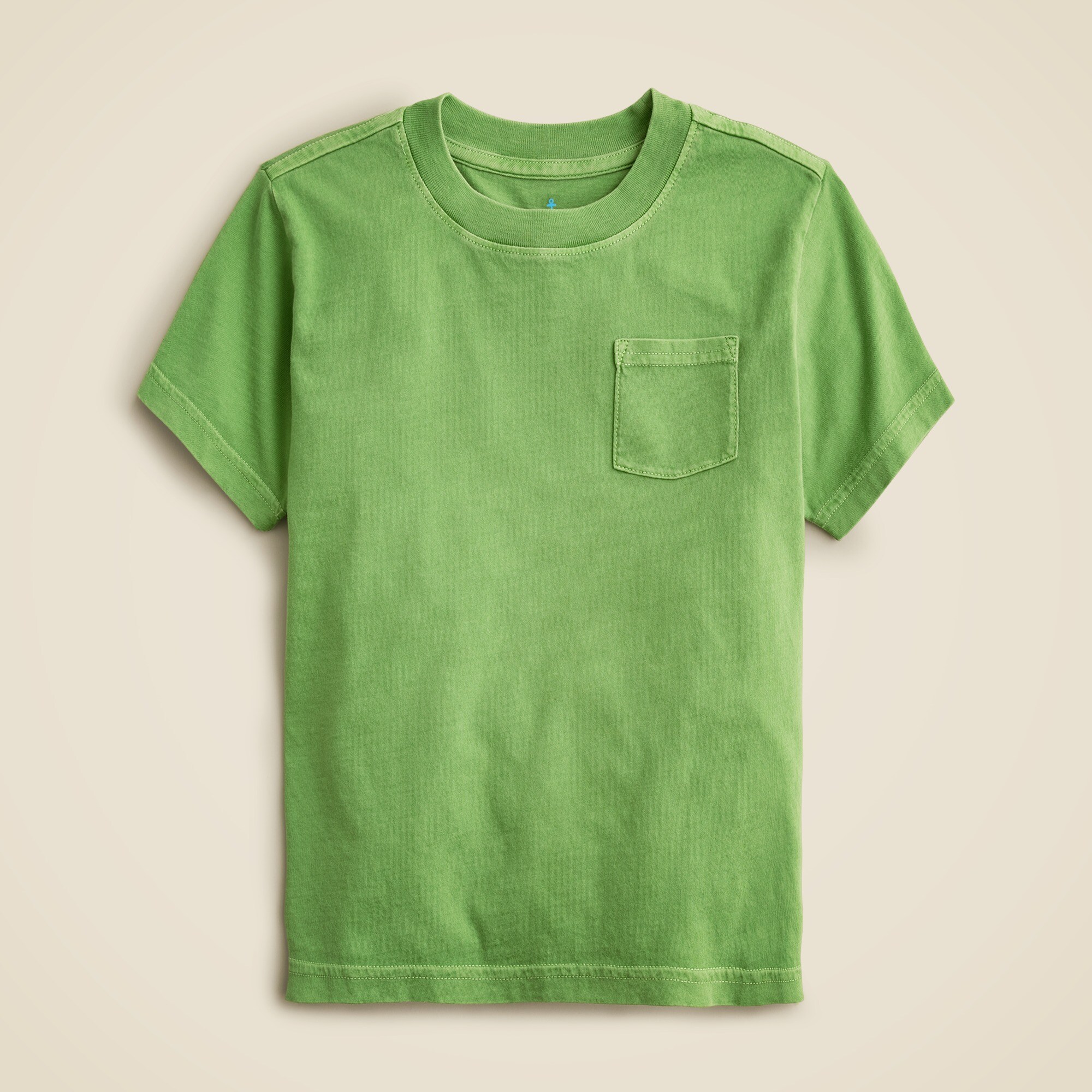 Kids' new garment-dyed pocket T-shirt