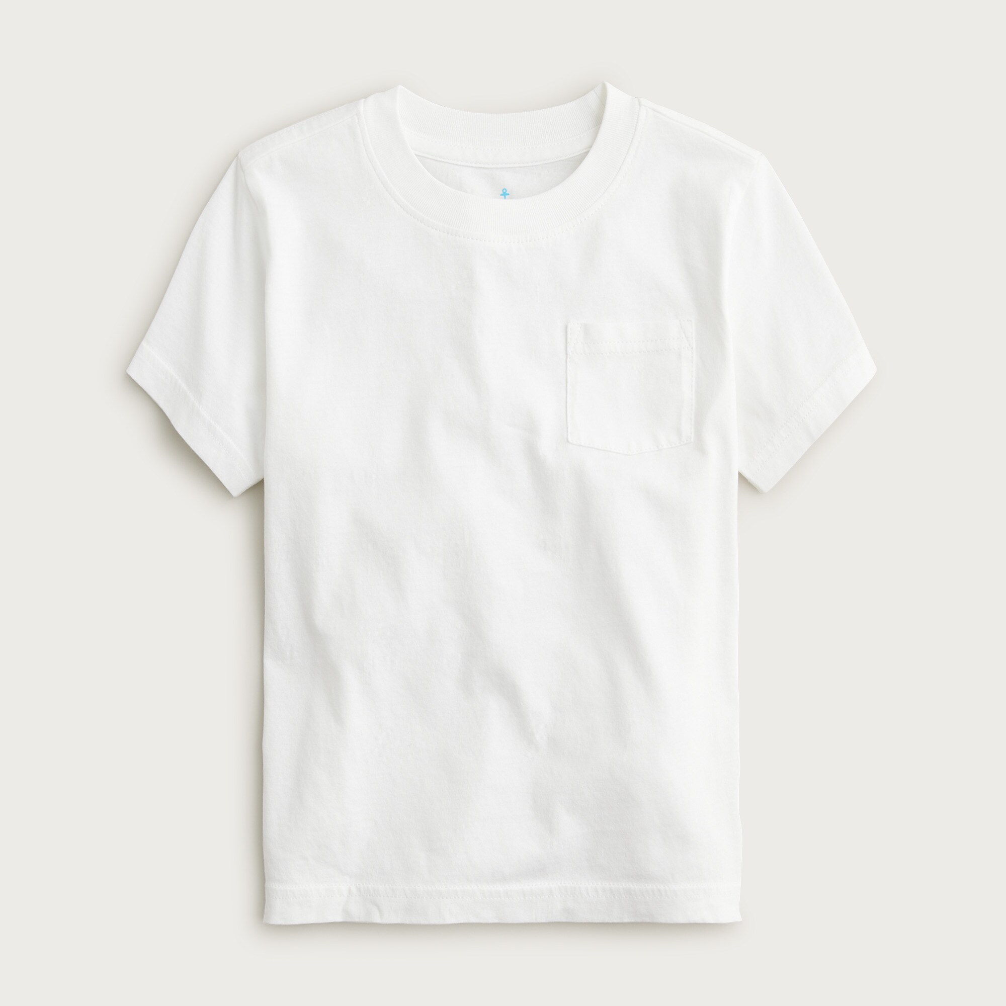  Kids' new garment-dyed pocket T-shirt