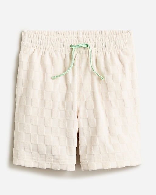 boys Kids' pull-on short in terry jacquard