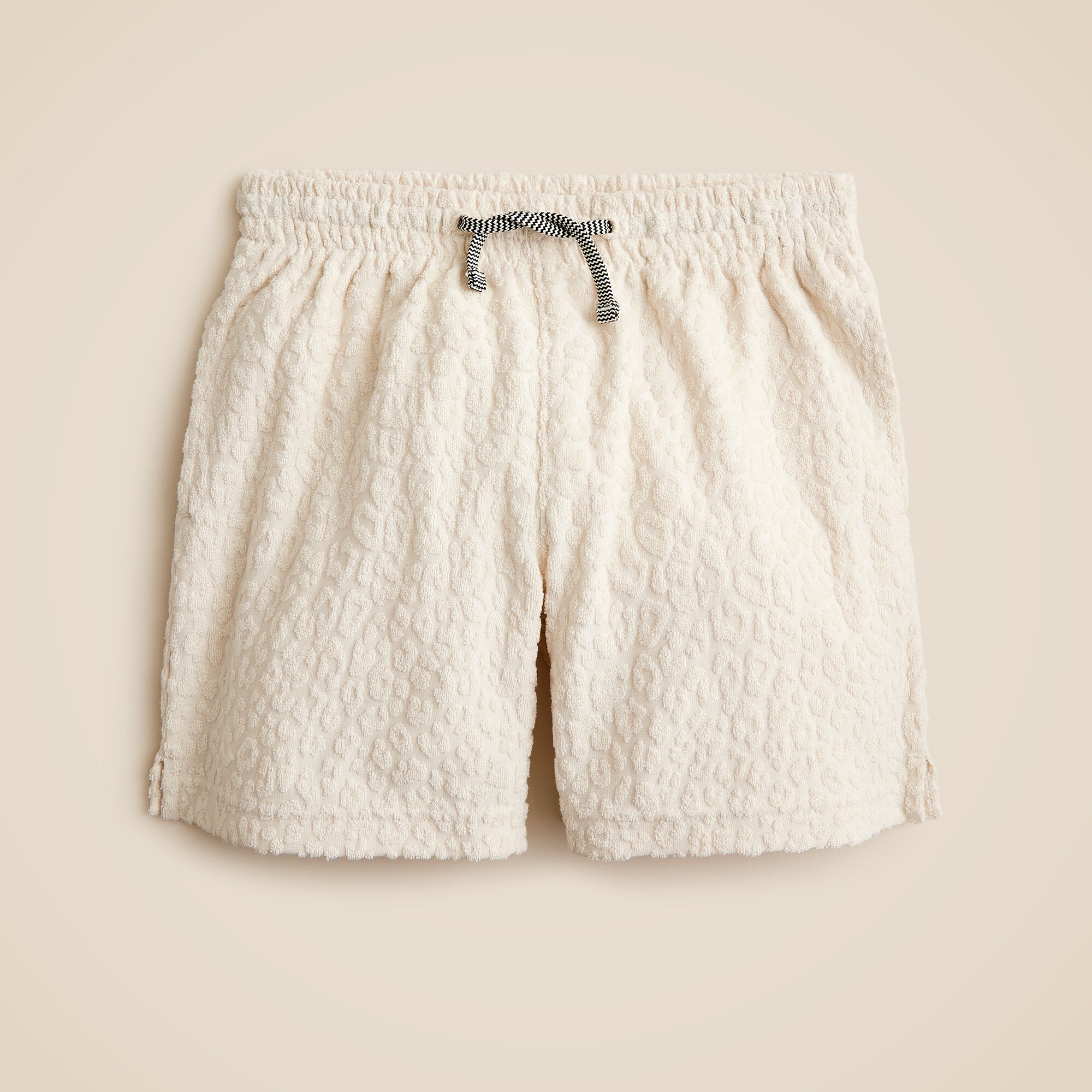  Kids' pull-on short in terry jacquard