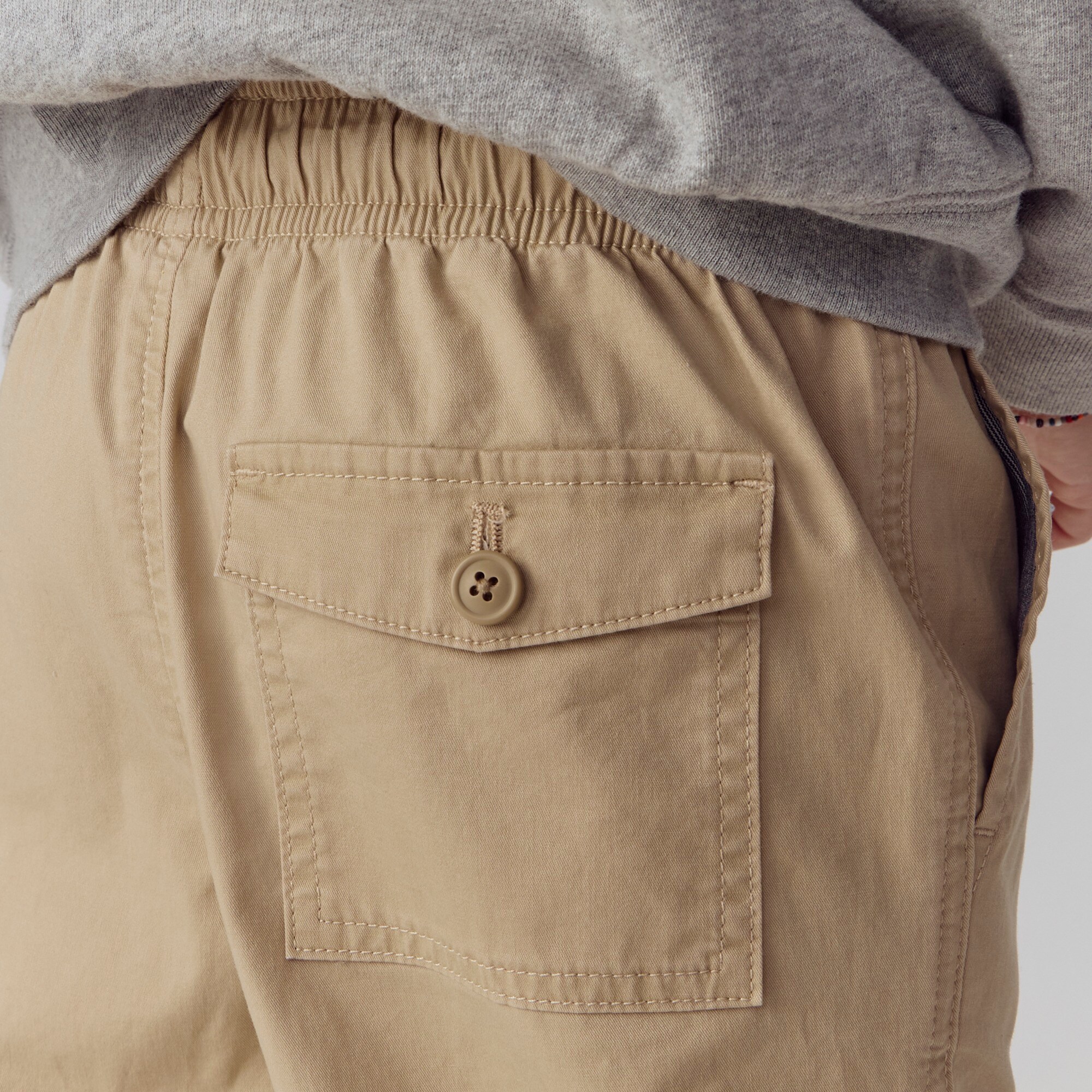 Boys' Pier pant in stretch twill