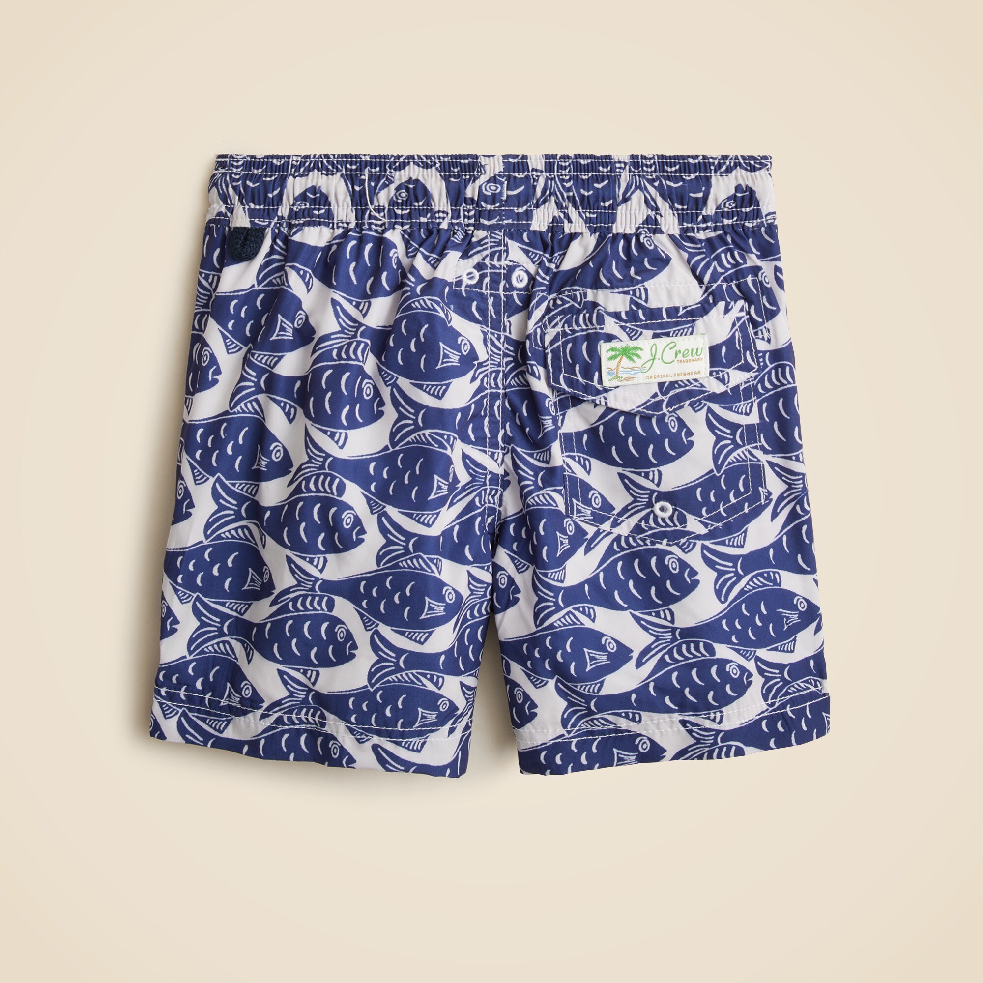 Boys' printed swim trunk