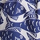Boys' printed swim trunk with UPF 50+ NATURAL DARK EVENINGFIS