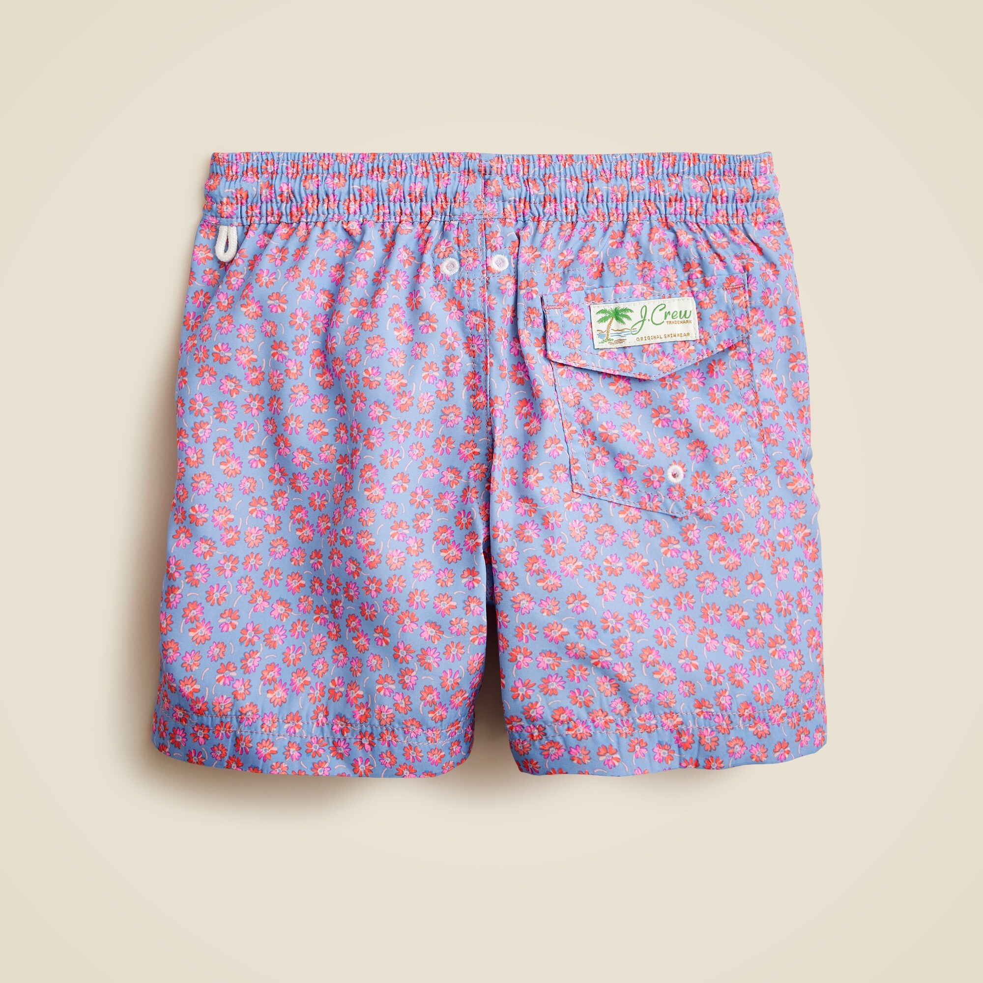 Boys' printed swim trunk