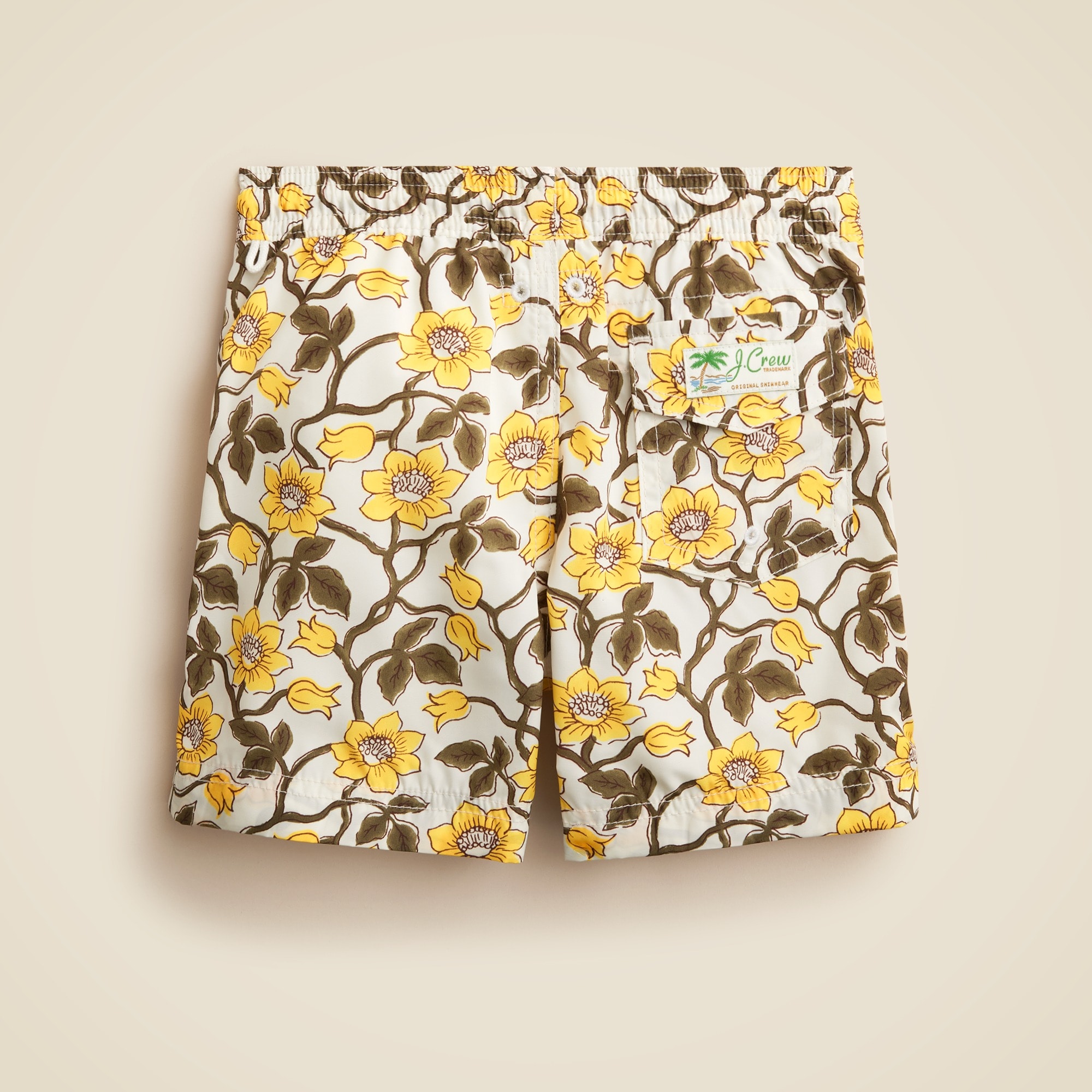 Boys' printed swim trunk