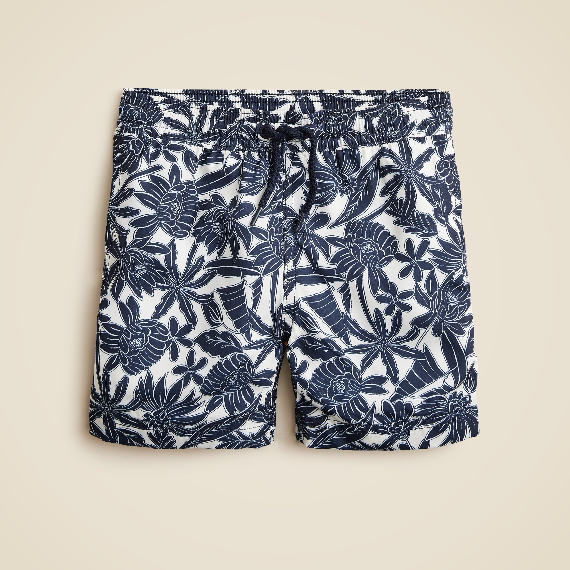 boys Boys' printed swim trunk with UPF 50+