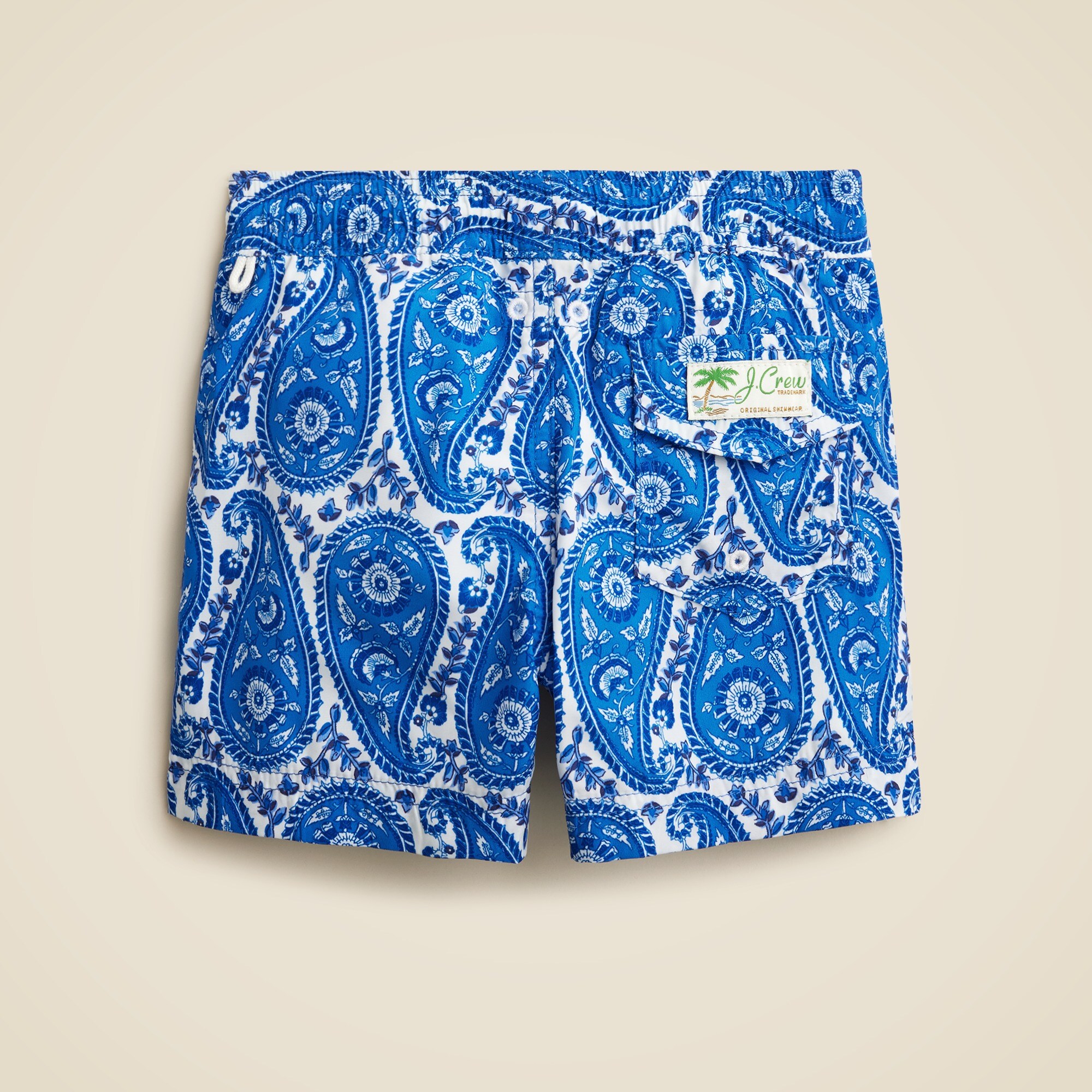 Boys' printed swim trunk