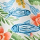 Boys' printed swim trunk with UPF 50+ YELLOW MULTI TROPICAL