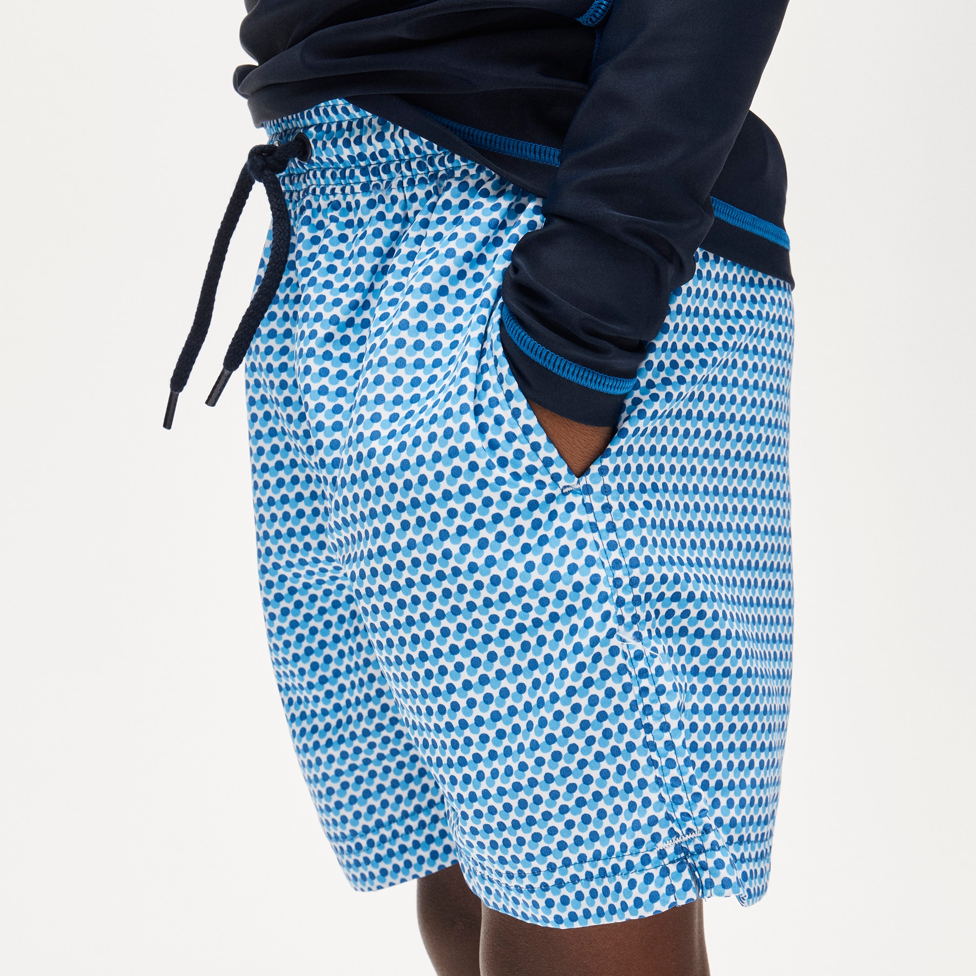 Boys' printed swim trunk