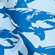 Boys' printed swim trunk BLUE