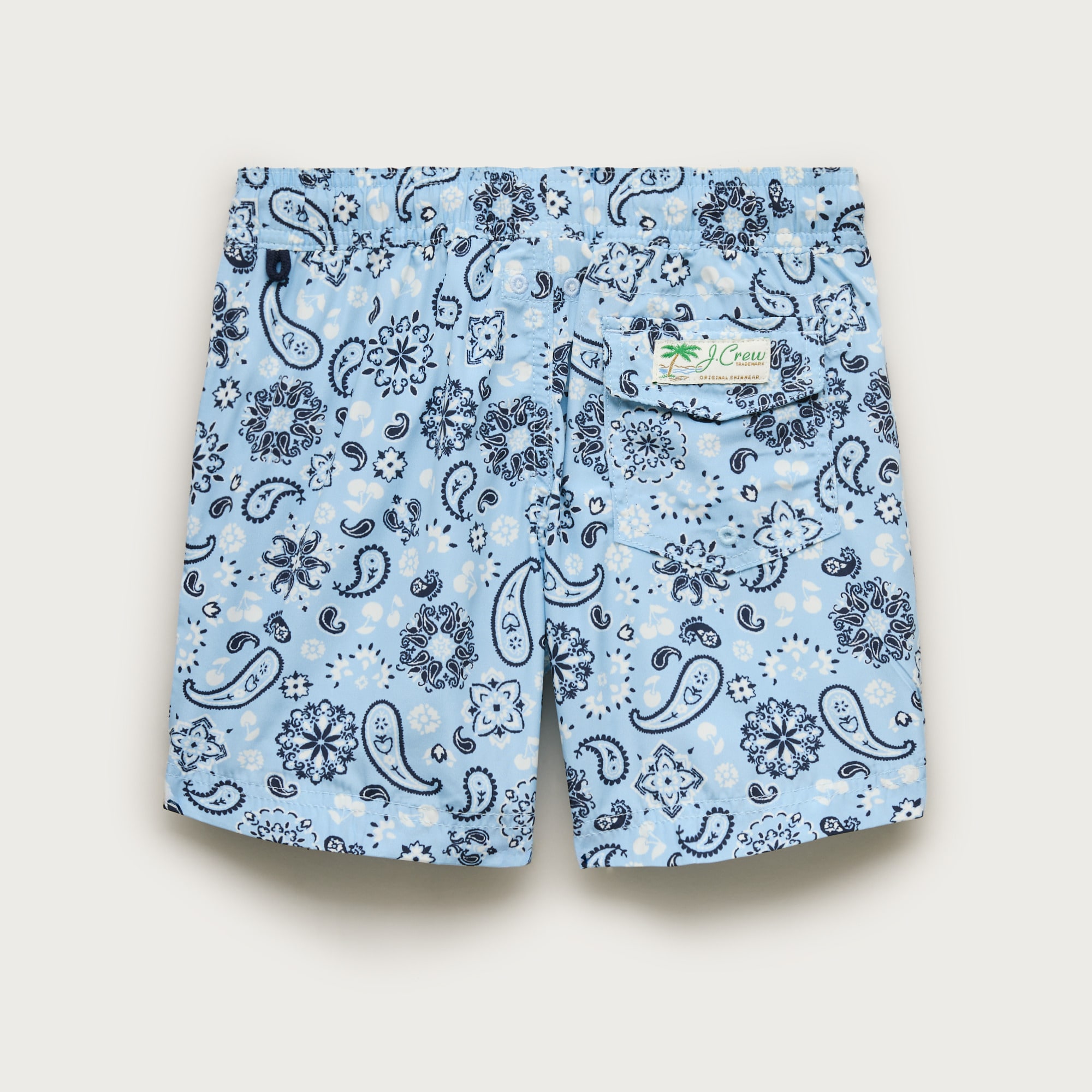Boys' printed swim trunk