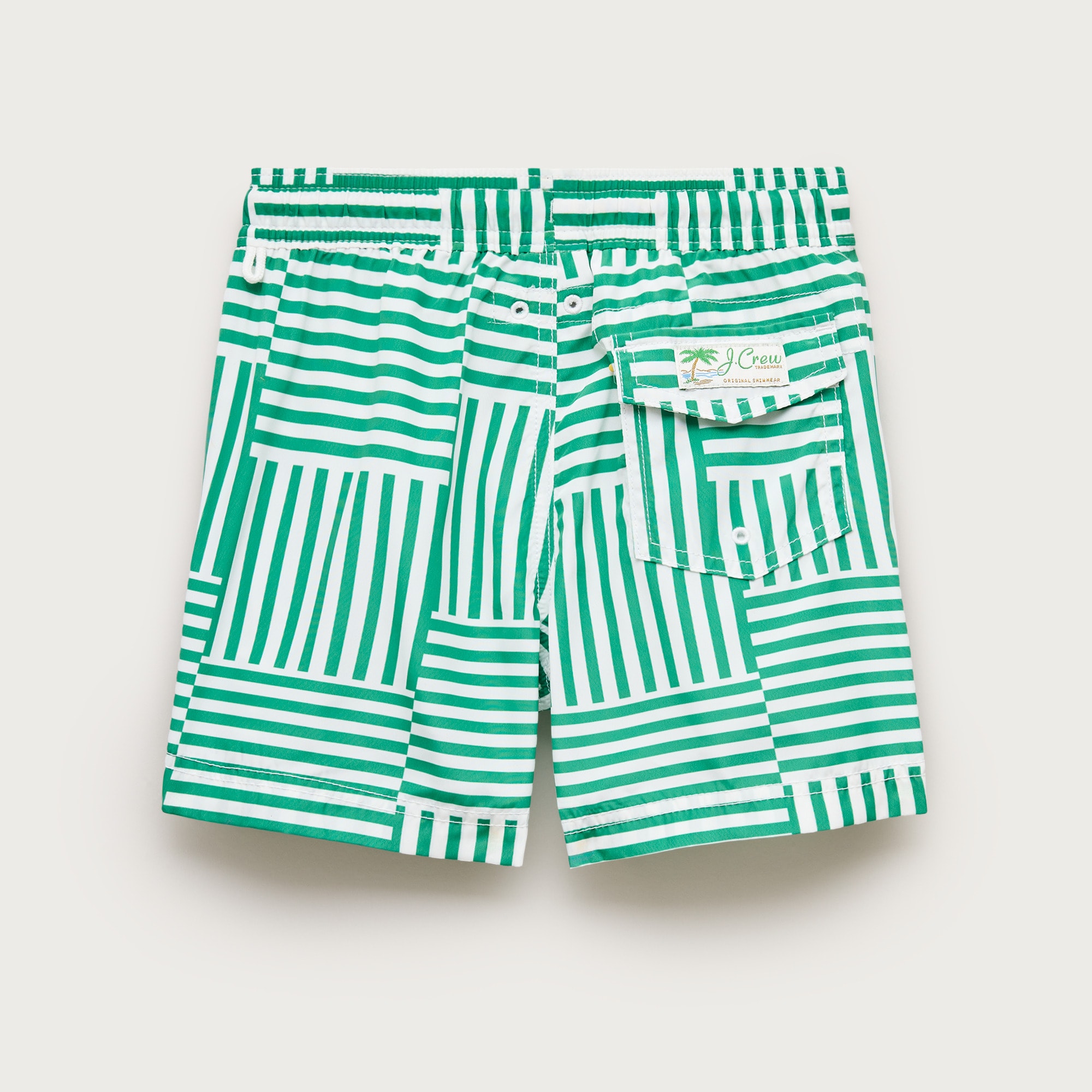 Boys' printed swim trunk