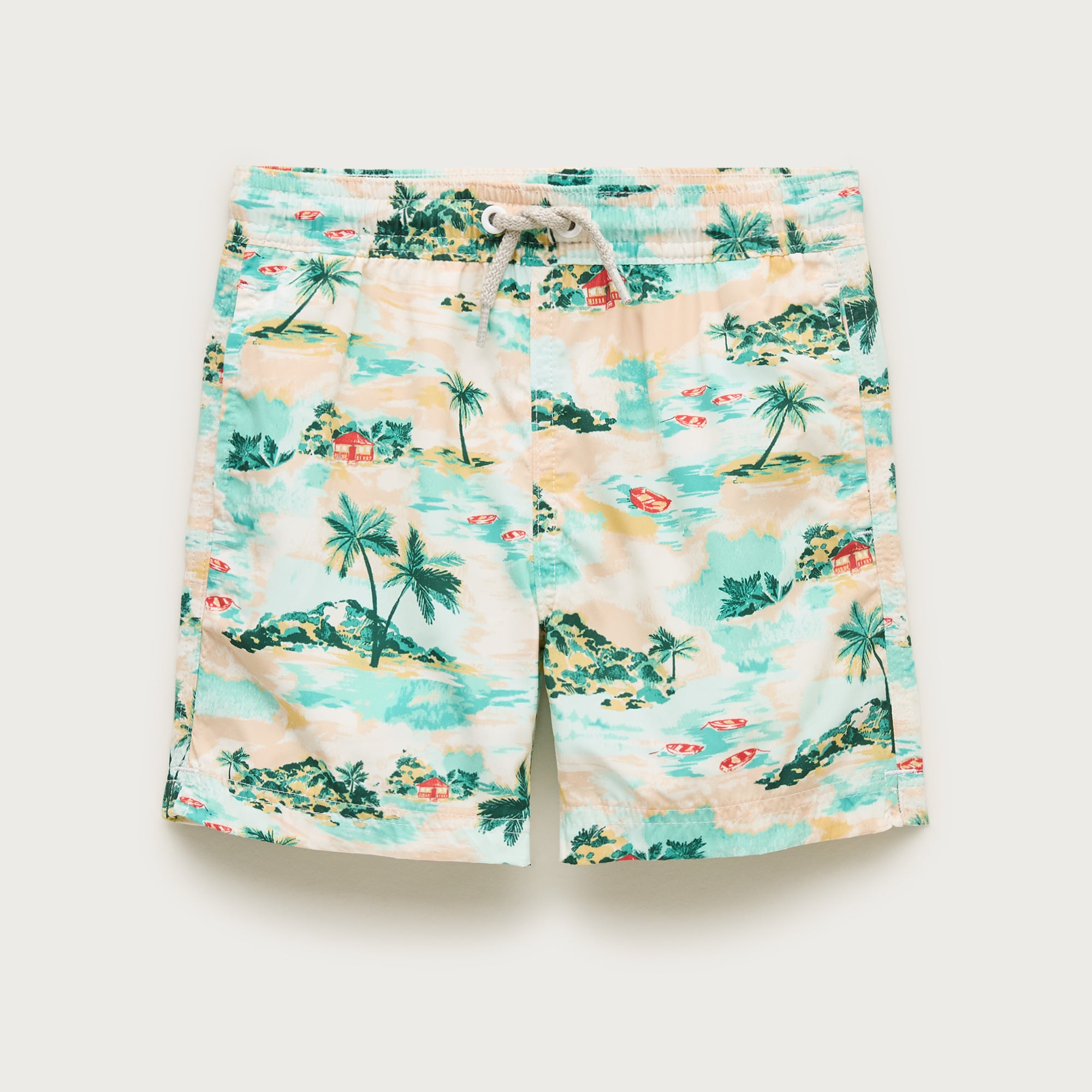 Boys' printed swim trunk