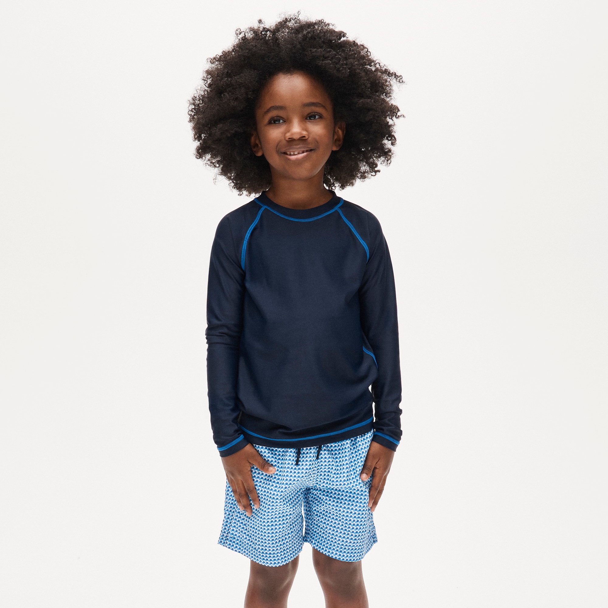boys Kids' baseball rash guard