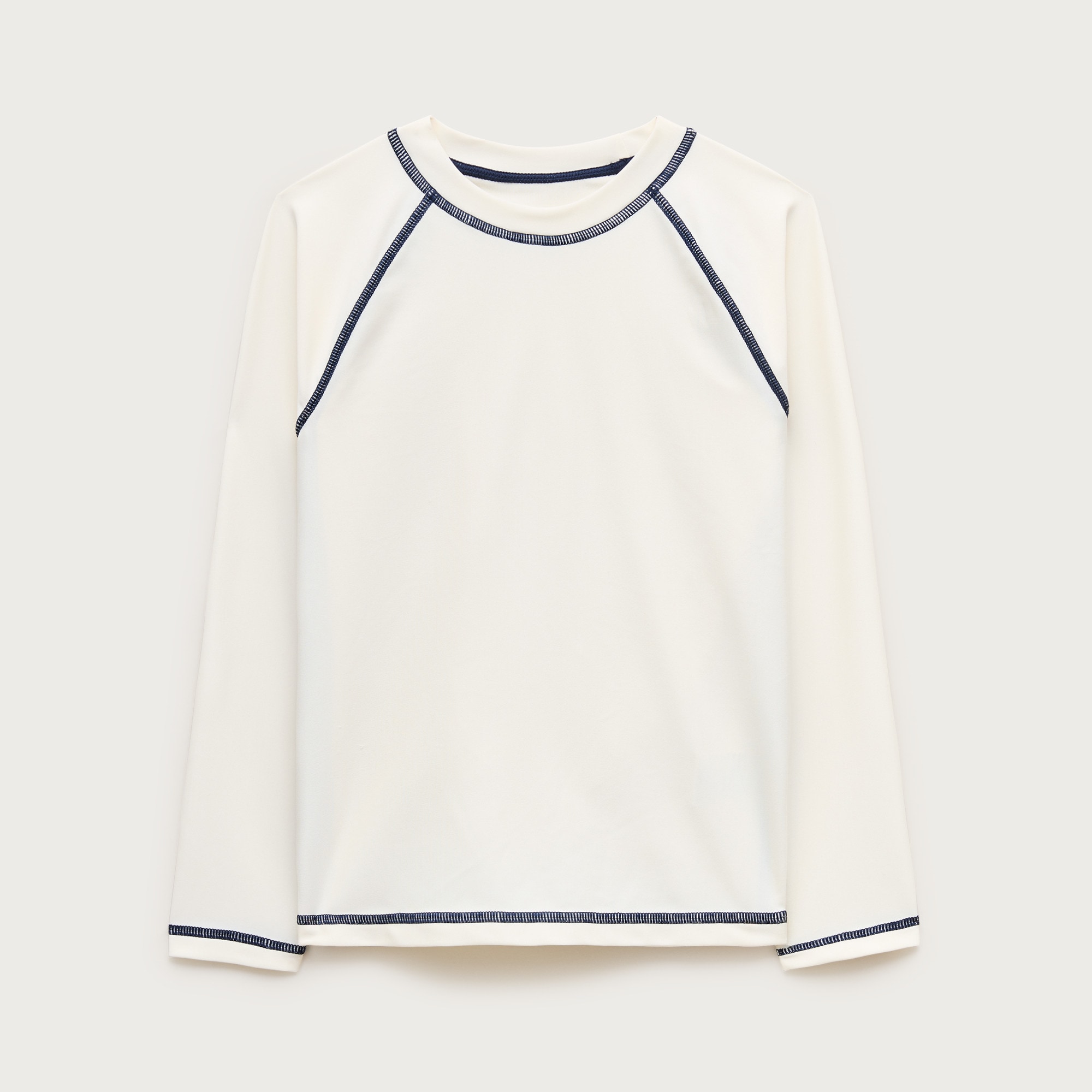 Kids' baseball rash guard