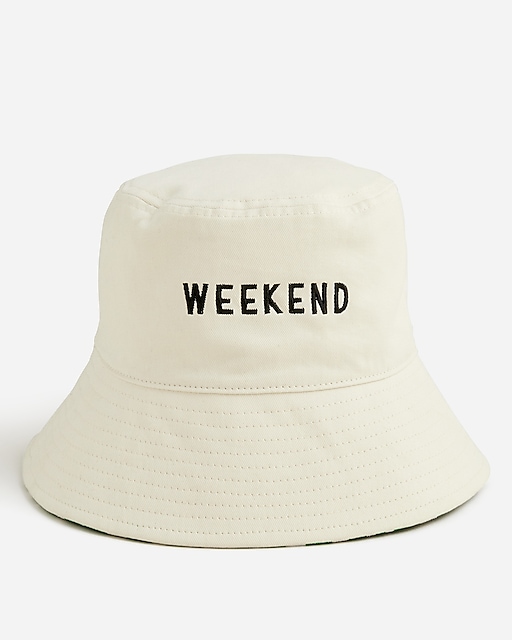 boys Kids' reversible &quot;weekend&quot; bucket hat