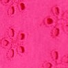 Girls' eyelet dress FUCHSIA factory: girls' eyelet dress for girls