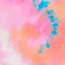 Girls' tie-dye one-piece swimsuit PINK CORAL factory: girls' tie-dye one-piece swimsuit for girls