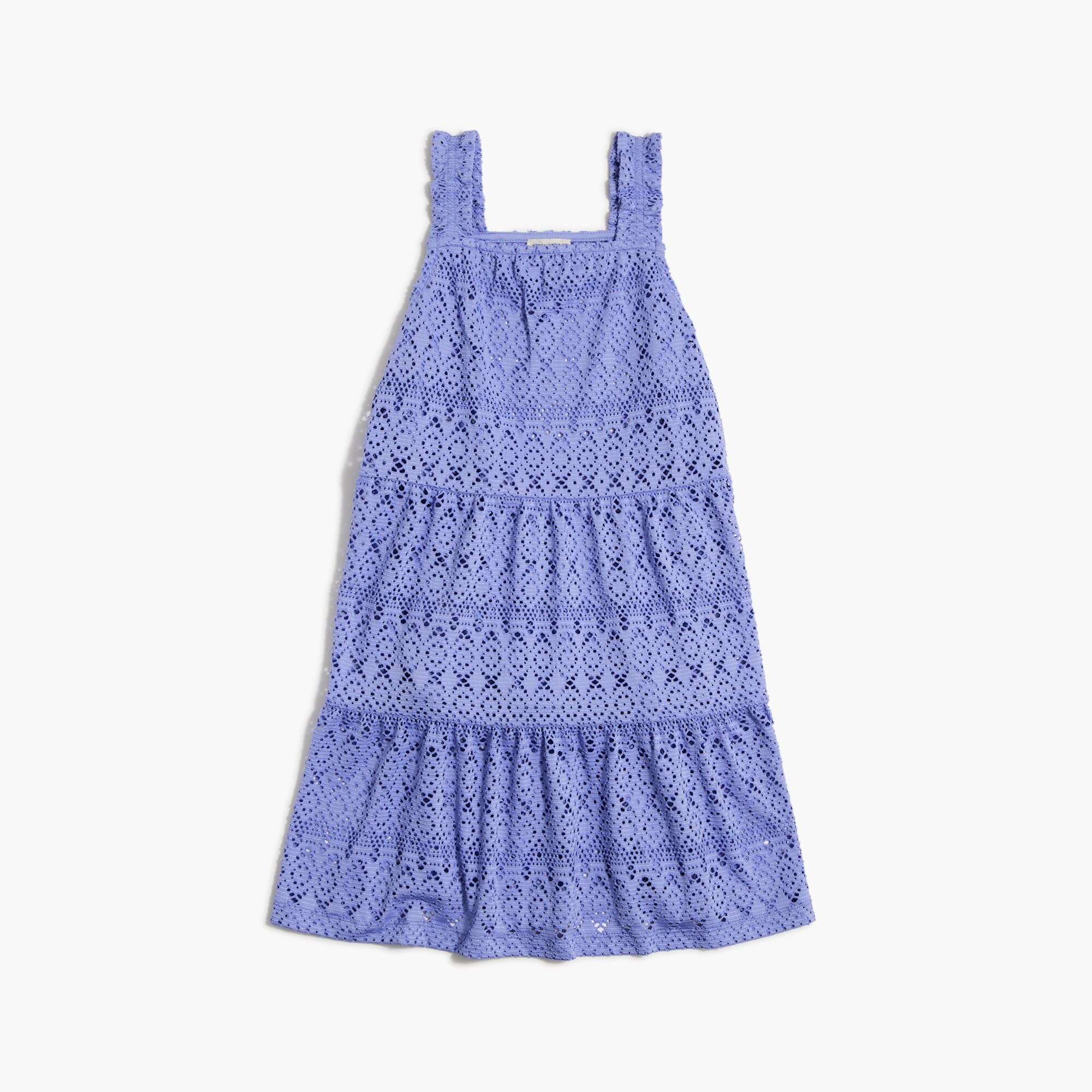 Girls' crochet beach dress