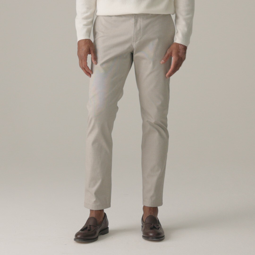 484 Slim-fit tech oxford pant