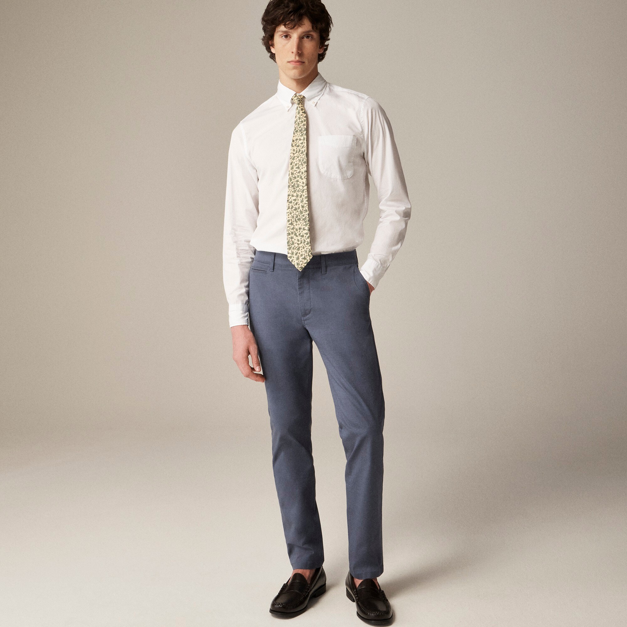 484 Slim-fit tech oxford pant