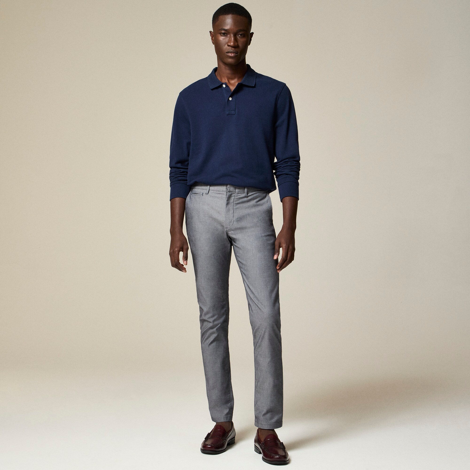 484 Slim-fit tech oxford pant