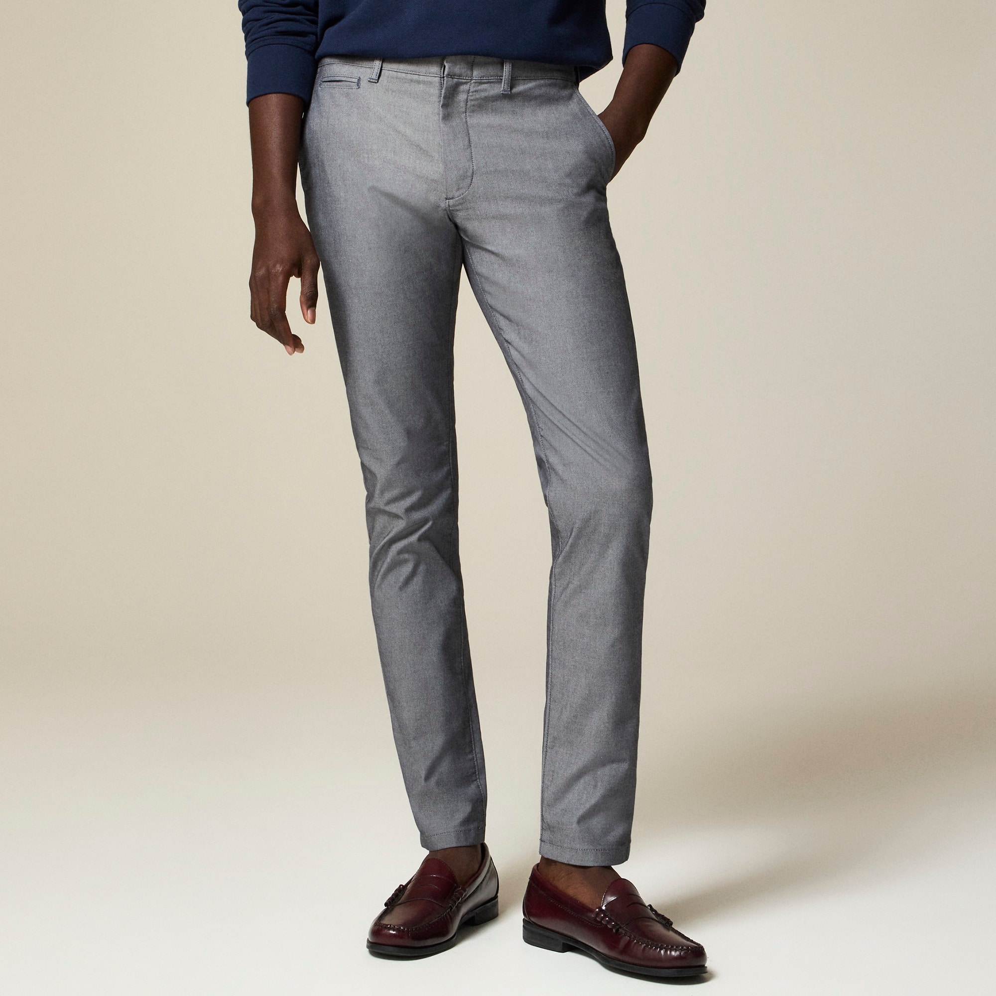  484 Slim-fit tech oxford pant