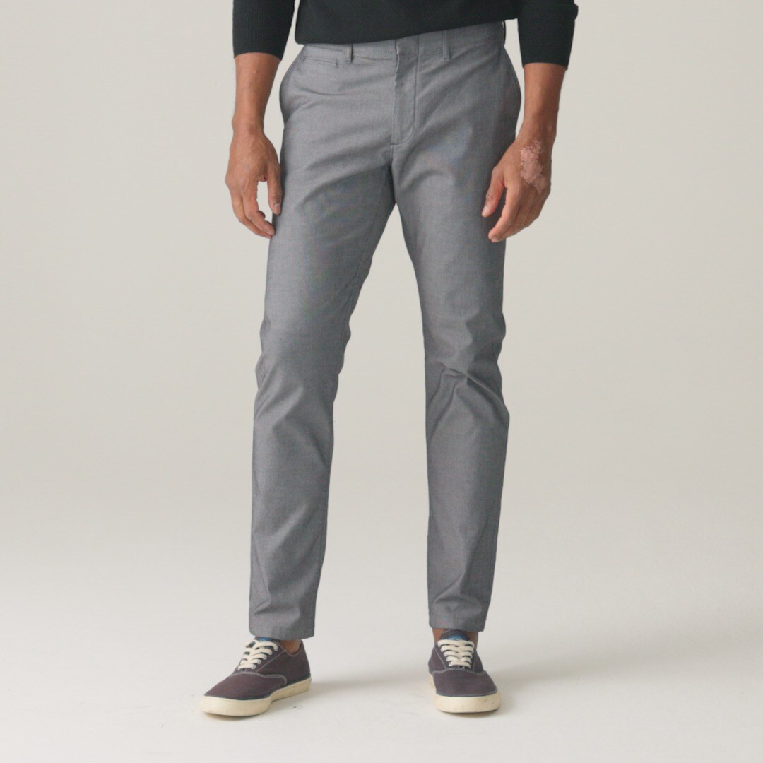 484 Slim-fit tech oxford pant