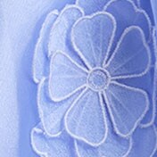 Girls' floral appliqu&eacute; dress in organza FRENCH BLUE j.crew: girls' floral appliqu&eacute; dress in organza for girls