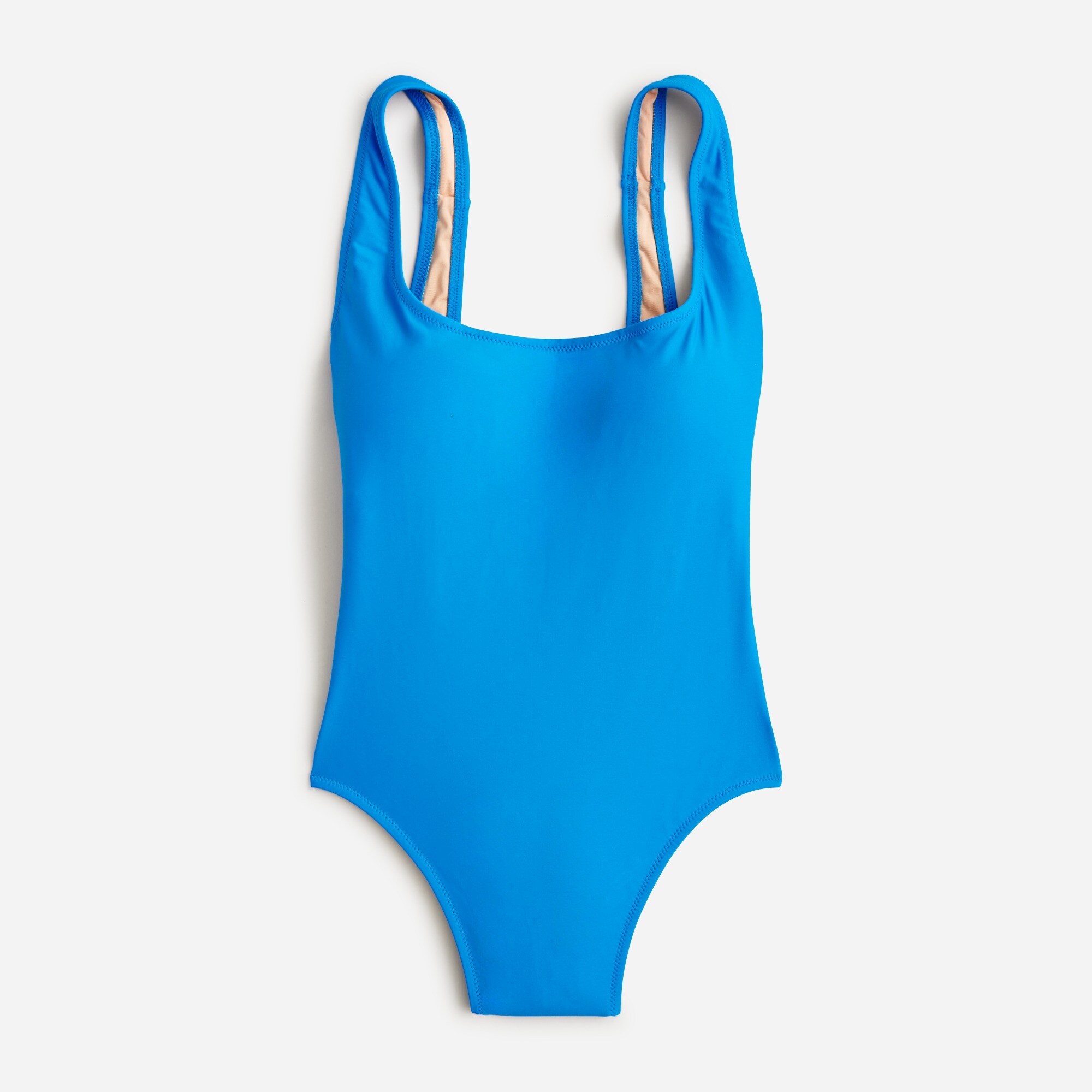 Scoopneck one-piece swimsuit