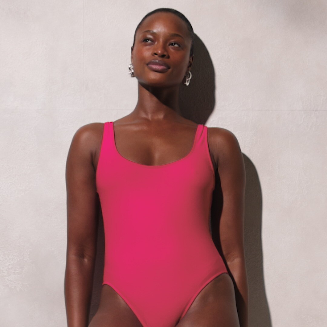 Heritage scoopback one-piece swimsuit