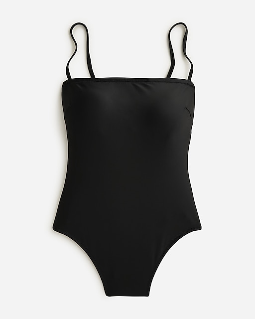  Squareneck one-piece swimsuit