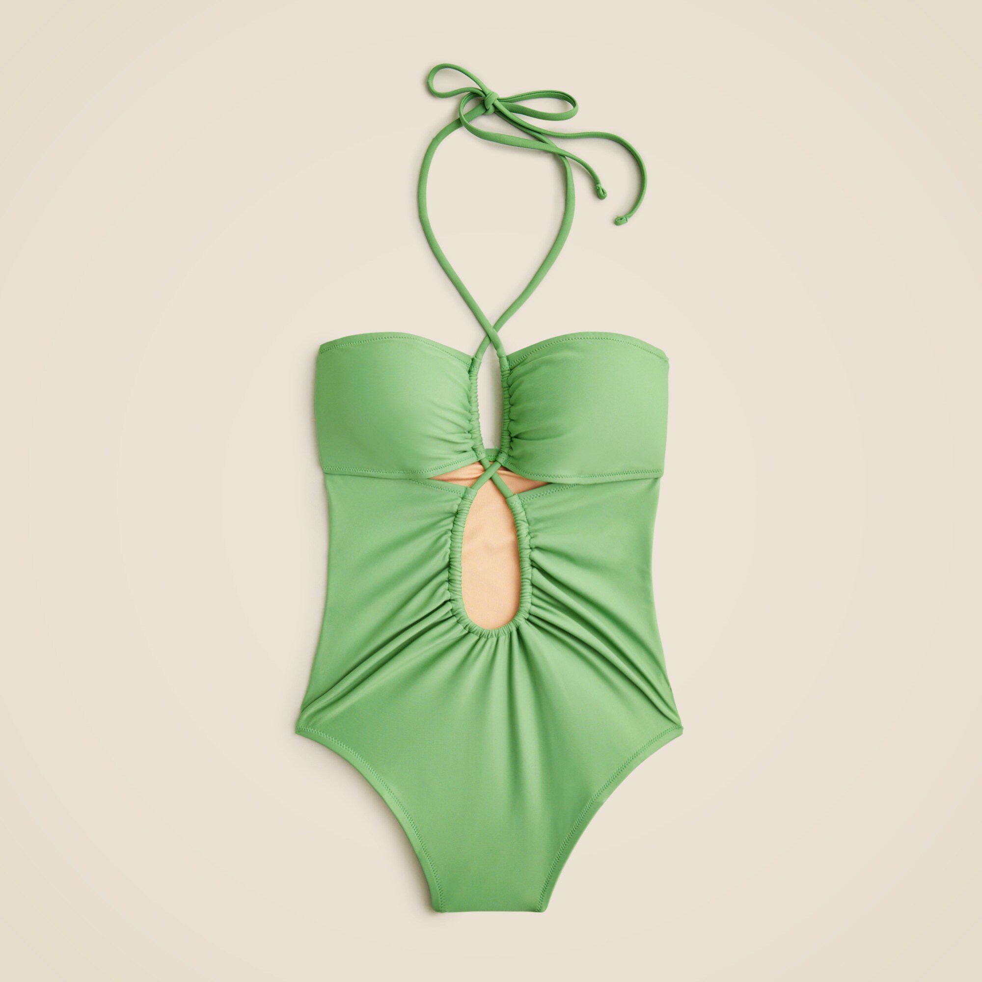Cutout Halter One-piece Swimsuit For Women | J.Crew