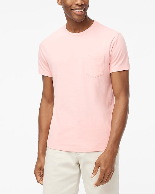  Cotton-blend washed jersey pocket tee