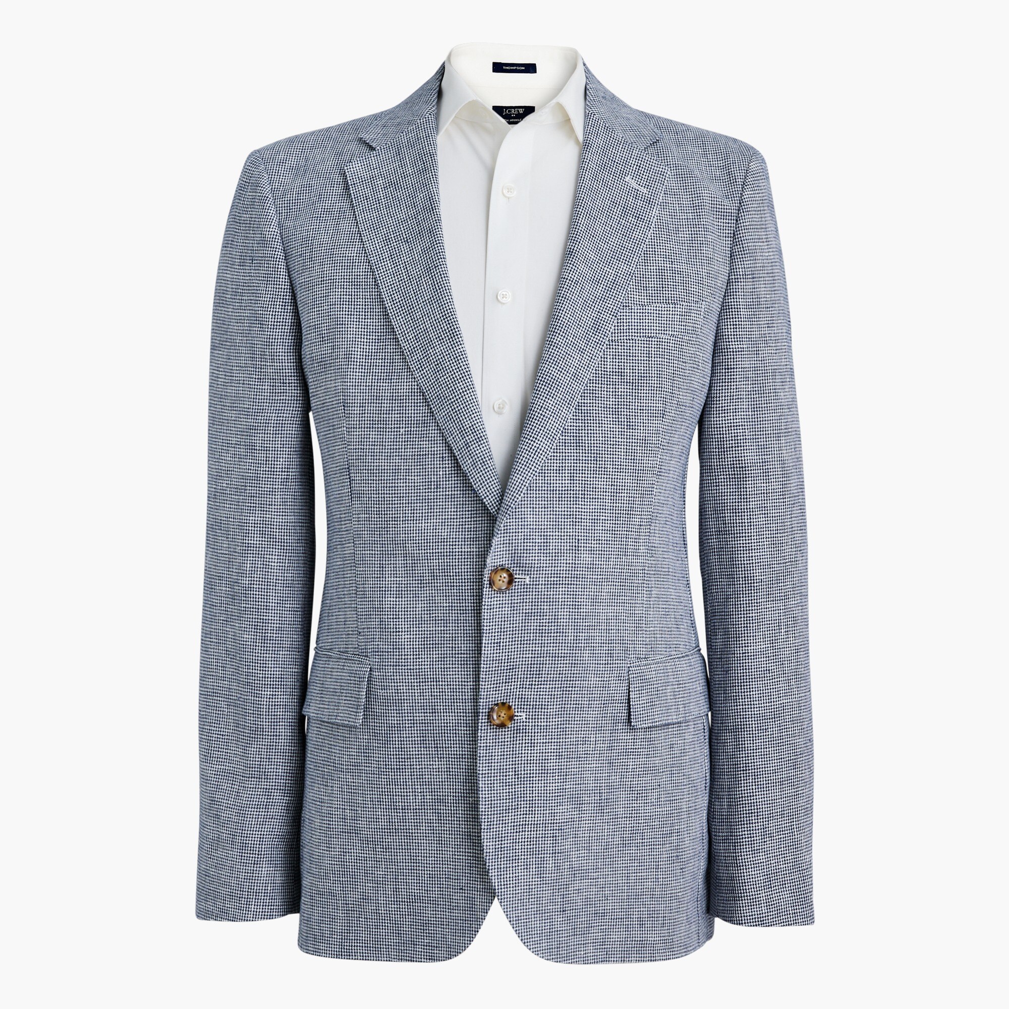 Slim-fit Thompson linen blazer