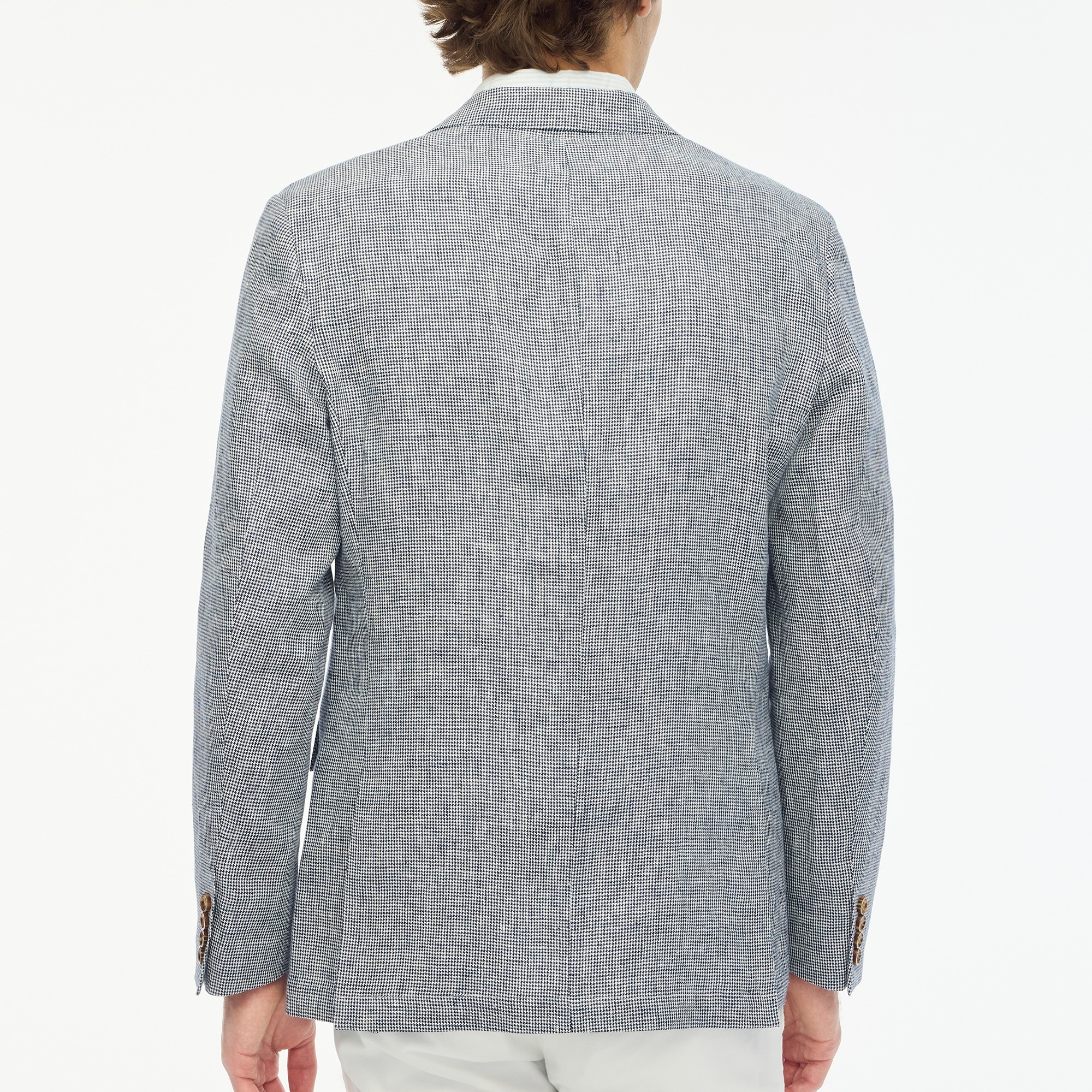 Slim-fit Thompson linen blazer