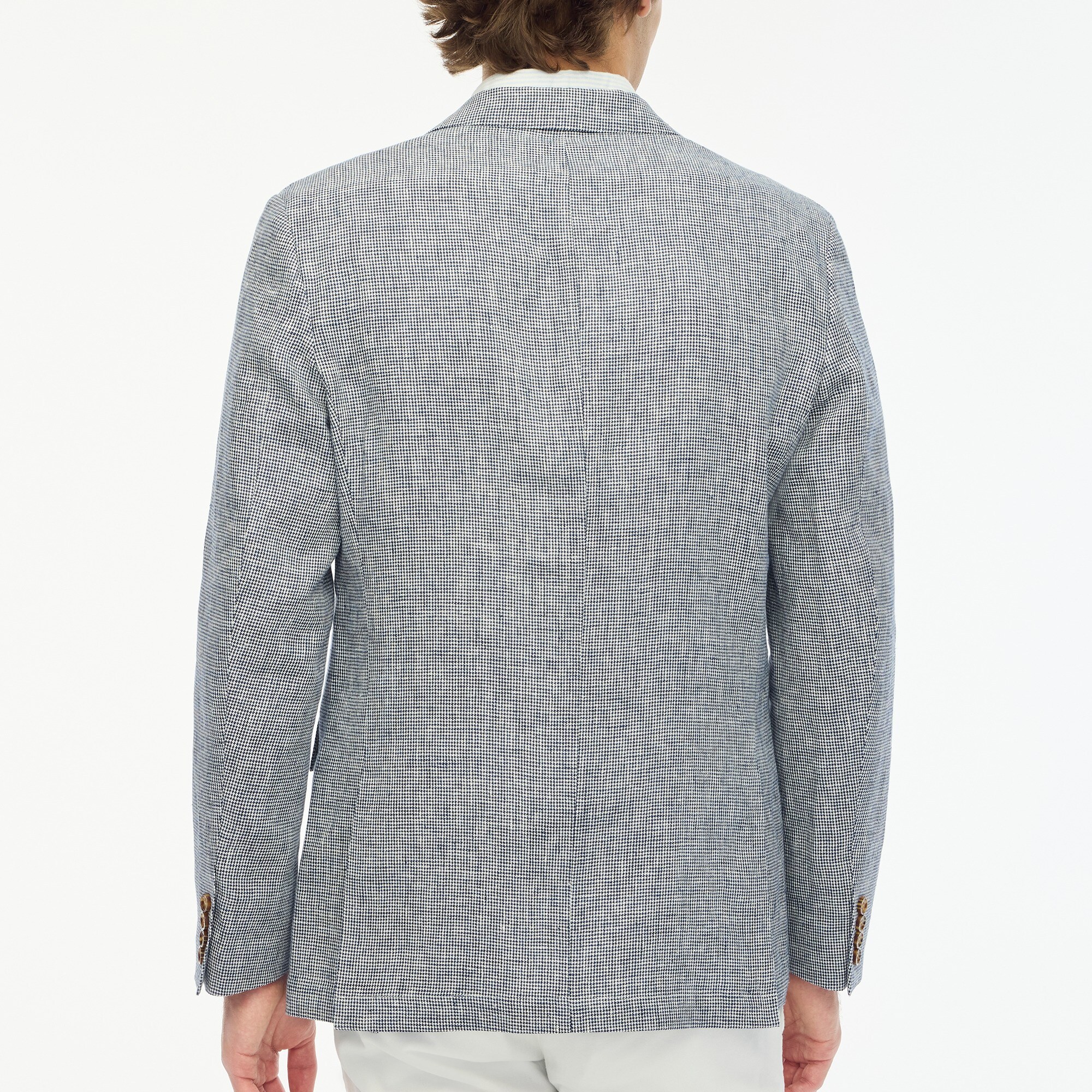 Slim-fit Thompson linen blazer