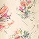 Tall short-sleeve cotton-linen blend shirt in print DUNE FLOWER NATURAL MUL