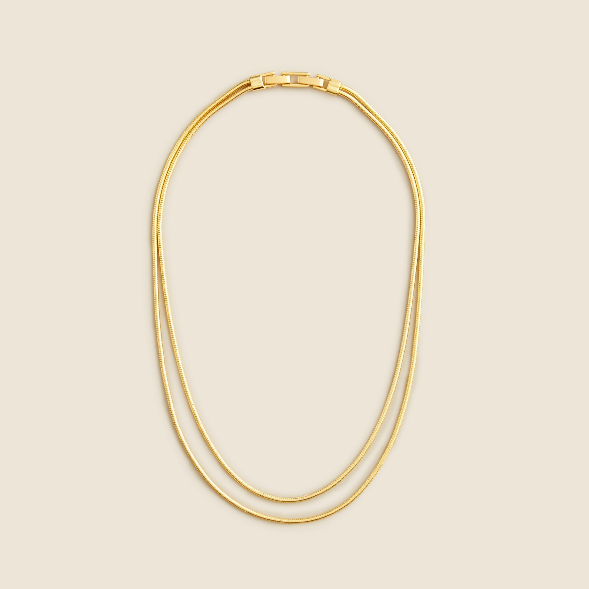 J.Crew: Layered Chain Necklace For Women