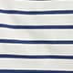 Cropped boatneck T-shirt in mariner cotton CARTER STRIPE NATURAL R j.crew: cropped boatneck t-shirt in mariner cotton for women