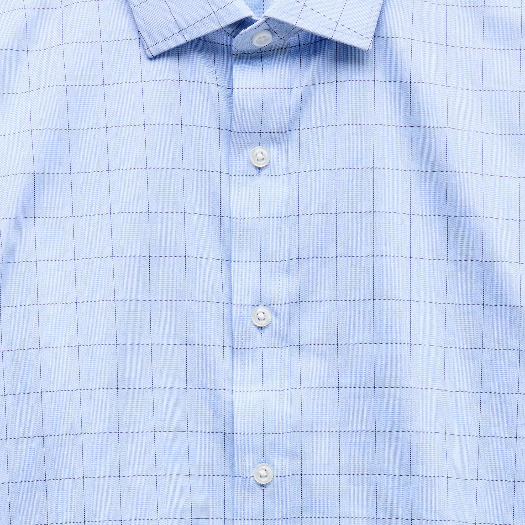 Bowery performance stretch dress shirt with spread collar